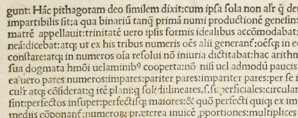 Vespucci, B. et al.; Nota eorum quae in hoc libro continentur ... 